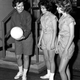 Gym clothes, circa 1960. I had to wear these horrors in royal blue
